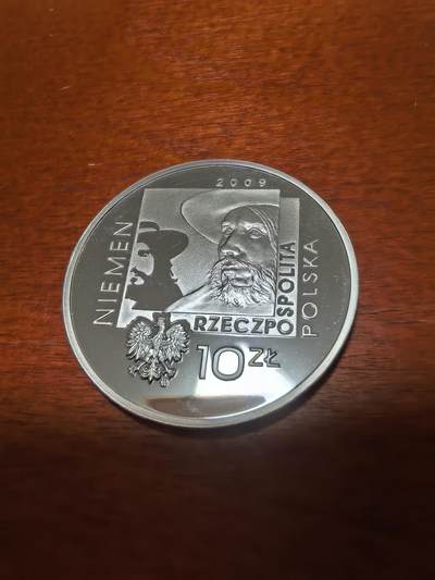 长老汇蛇年精选第三十九场拍卖 2009波兰艺术家切斯瓦夫·尼曼10兹罗提精制银币，14.14克925银