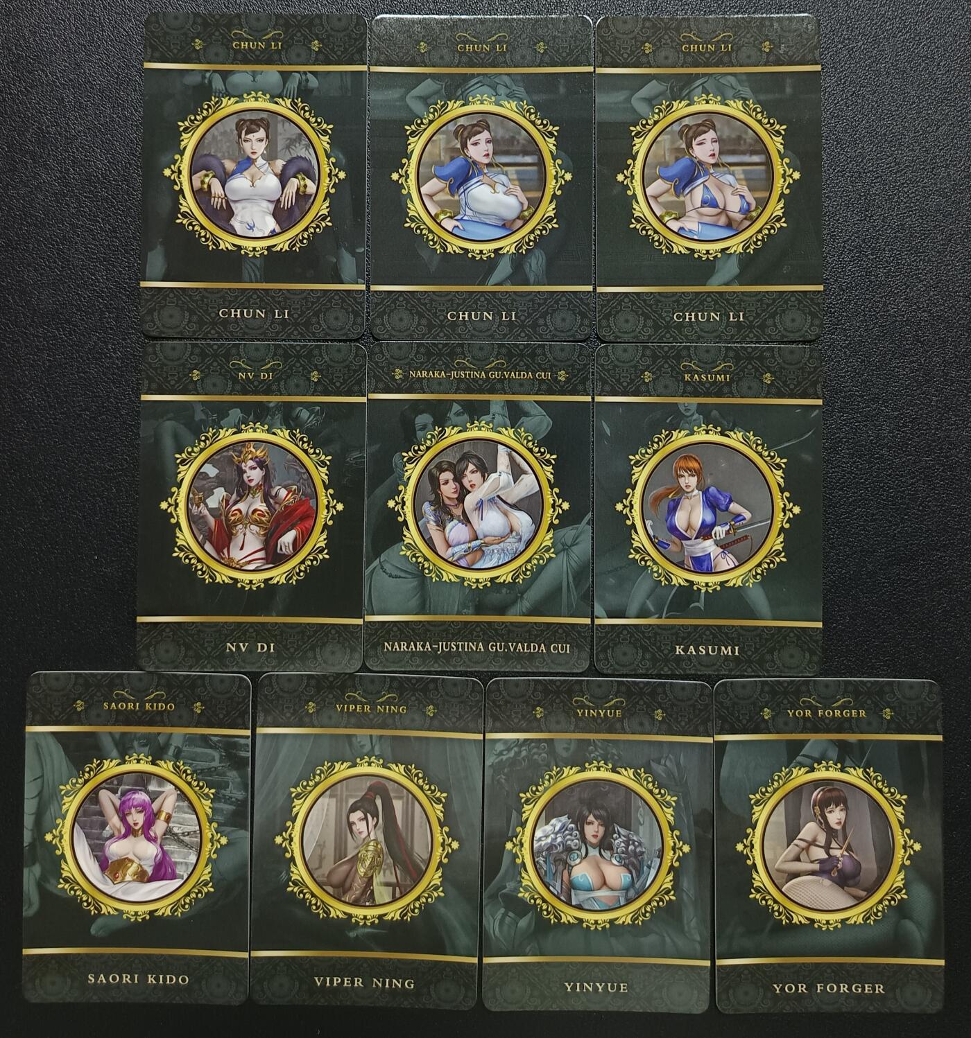 天玑星卡拍第116期《8.25周一截拍》持续收拍收评中 满赠卡需备注 动漫美女 十张 自制卡