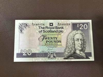 喜羊羊钱币收藏2025第9期(普品场) - 苏格兰2007年20 unc