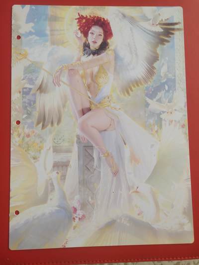 清风卡拍第八期(燎原卡牌为主) - 妖姬传九宫卡册挡板一张(天帝少女)