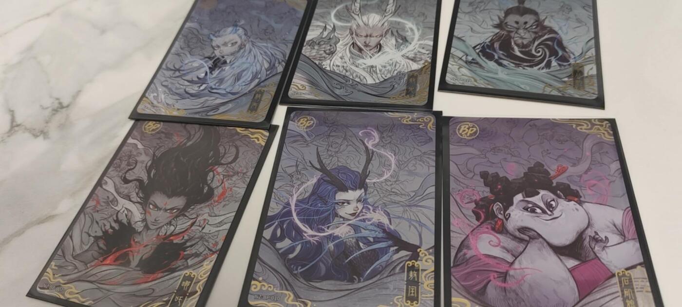 秋原瞳的小店第20期（卡游与昆仑万象的顶级碰撞） 卡游哪吒2弹斗天包bp一套齐