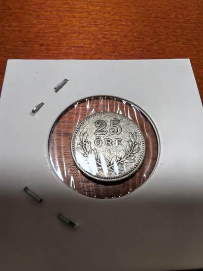 长老汇蛇年精选第三十九场拍卖 1927瑞典25欧尔银币