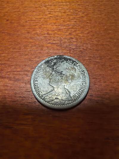 长老汇蛇年精选第三十九场拍卖 - 1918荷兰威廉明娜25分银币