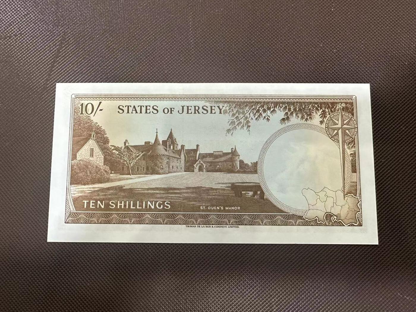 喜羊羊钱币收藏2025第9期(普品场) 泽西岛1963年10先令 unc