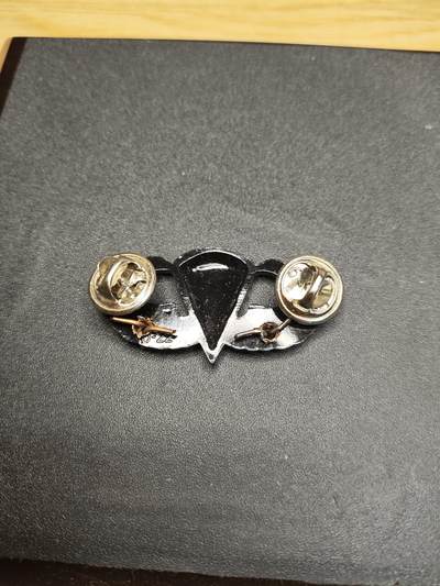 新时代收藏徽章红藏拍卖(第二十四场)  限时回归徽章杂项大合集拍场 美军伞降技能章 带厂标 带箭头勋饰代表参与一次空降行动 与一次战役 技能章加勋饰多为老兵自行制作