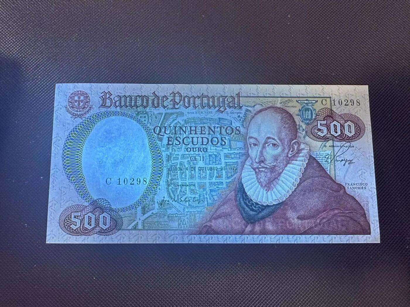 喜羊羊钱币收藏2025第9期(普品场) 葡萄牙1979年 500 unc