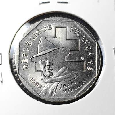 KK钱币收藏小铺 第328期 2月预留时间 周末发货 -  法国2法郎纪念币 好品