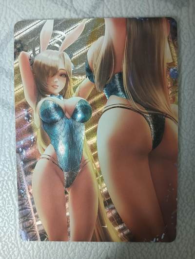花开卡拍第35期（8月24号周日截拍，品控勿拍!!!拍品不寄存，运费5元，自制卡难免瑕疵，可能存在轻微撞角爆边等出厂瑕疵，品控介意勿拍！） - 五月 一之濑明日奈 粗闪单卡