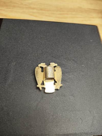 新时代收藏徽章红藏拍卖(第二十四场)  限时回归徽章杂项大合集拍场 苏格兰共济会鎏金钢笔夹 很美观