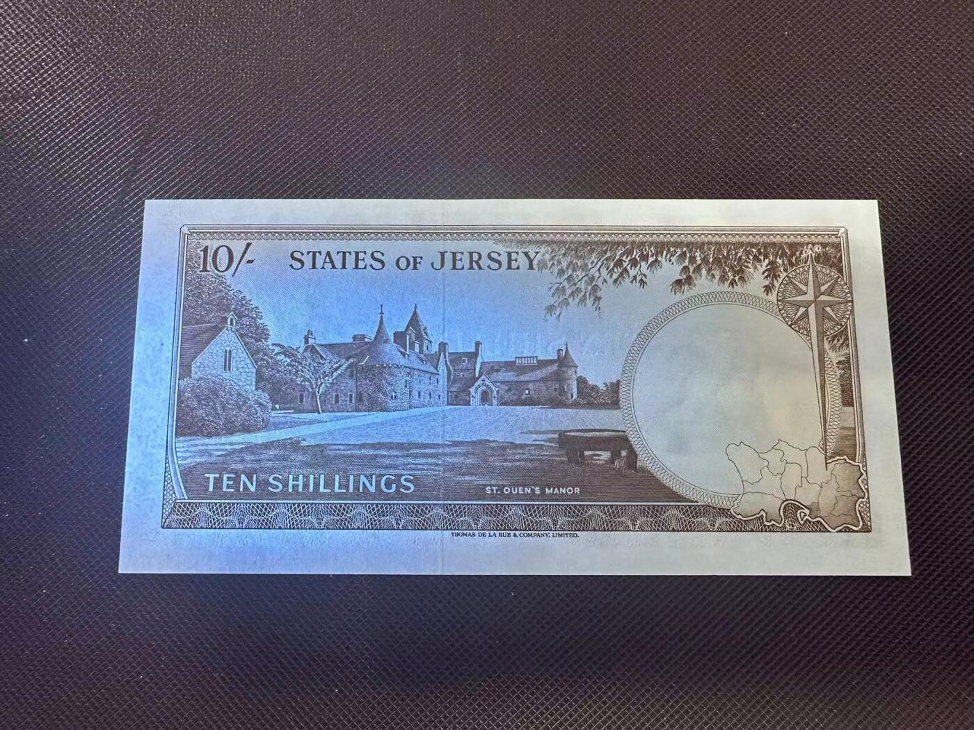 喜羊羊钱币收藏2025第9期(普品场) 泽西岛1963年10先令 unc