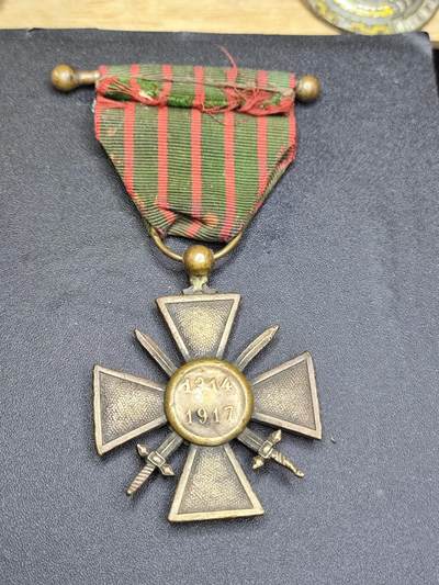 新时代收藏徽章红藏拍卖(第二十四场)  限时回归徽章杂项大合集拍场 法国1914-1917战争十字