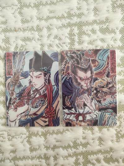 清风卡拍第八期(燎原卡牌为主) - 焱卡文化燎原西游(彫仙)齐天大圣➕二郎显圣普卡