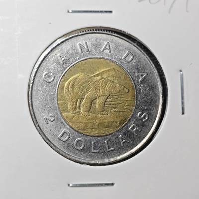KK钱币收藏小铺 第328期 2月预留时间 周末发货 -  加拿大2元