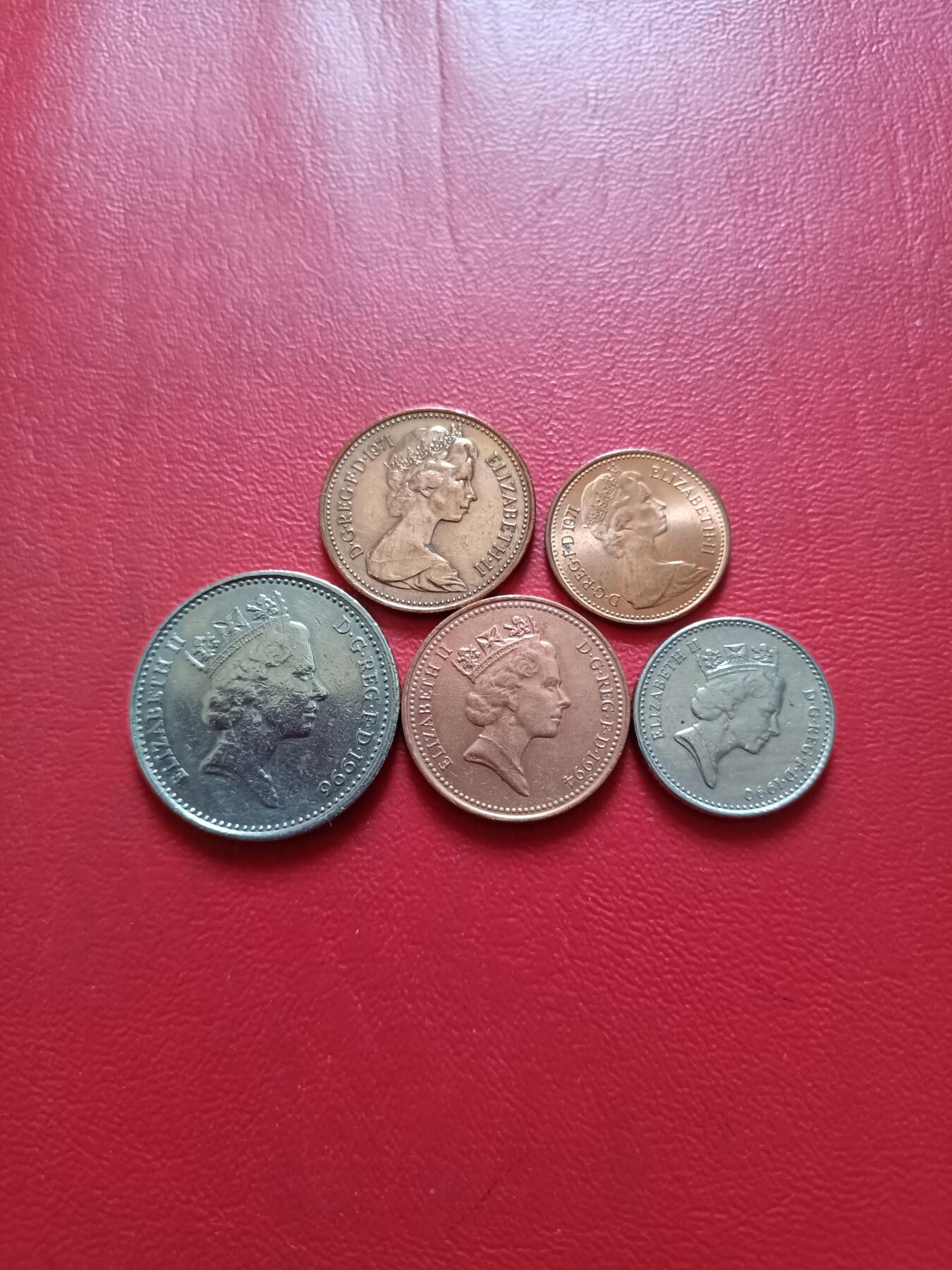 【云涧收藏】第五十六场 英国5枚