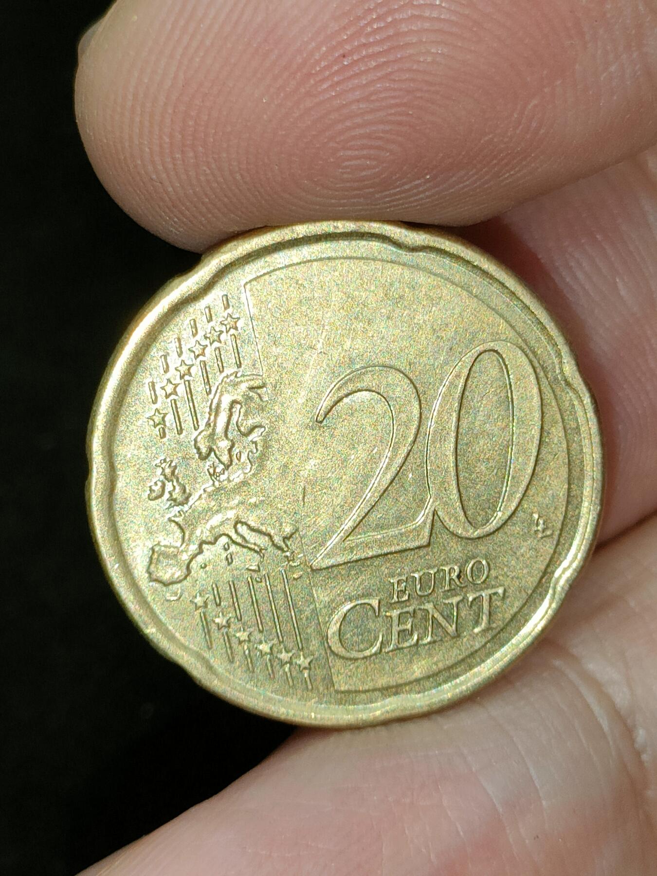 猩哥外币小铺➨【第182场】 20欧分