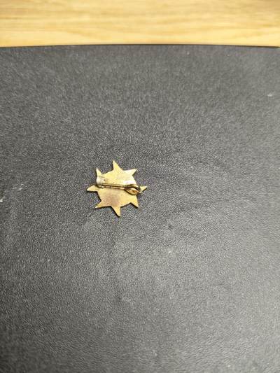 新时代收藏徽章红藏拍卖(第二十四场)  限时回归徽章杂项大合集拍场 二战美国天国拯救纪念章 铜制别针珐琅