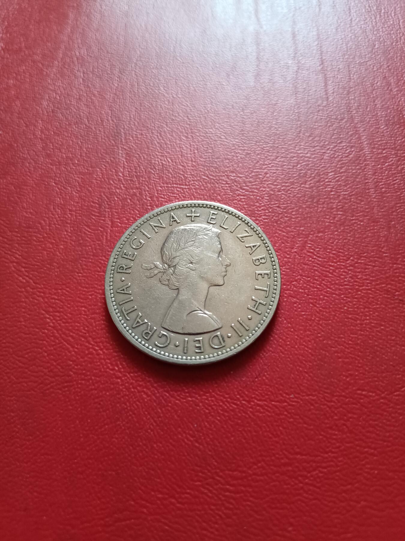 【云涧收藏】第五十六场 英国1956年1/2克郎