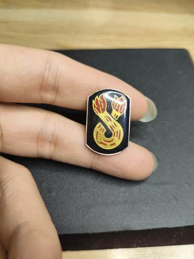 新时代收藏徽章红藏拍卖(第二十四场)  限时回归徽章杂项大合集拍场 - 美军第196步兵旅单位识别章