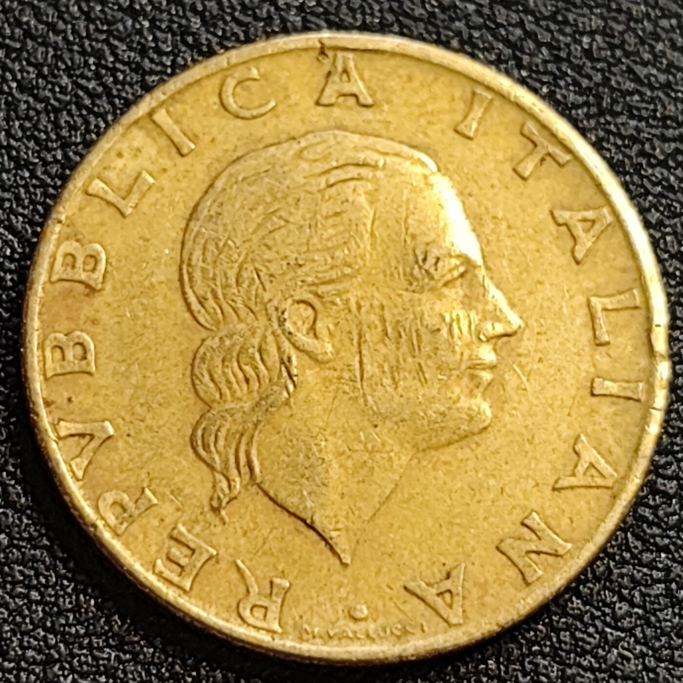 泉币菌-第93场-精品福利场（满包邮条件，下周一发货） 意大利1978年200里拉 丰收女神 齿轮 铝青铜币 外国硬币 24mm 