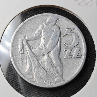 KK钱币收藏小铺 第328期 2月预留时间 周末发货 -  1959波兰5兹罗提