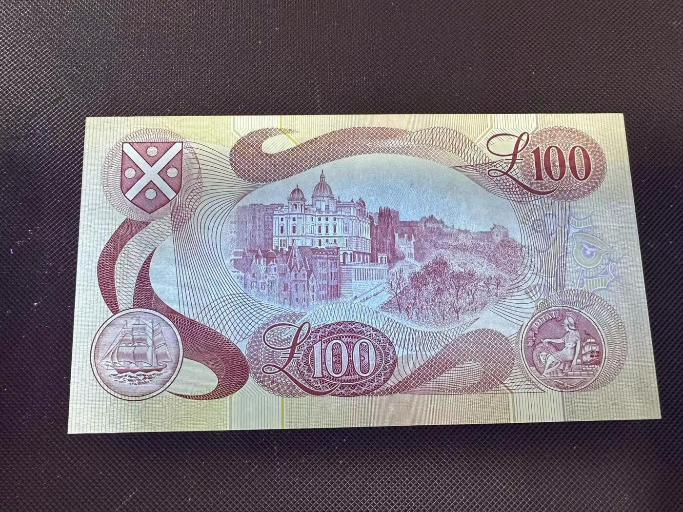 喜羊羊钱币收藏2025第9期(普品场) 苏格兰1994年 100 unc  a冠无47