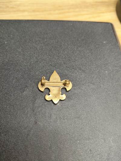 新时代收藏徽章红藏拍卖(第二十四场)  限时回归徽章杂项大合集拍场 二战美国男童子军证章 铜制别针