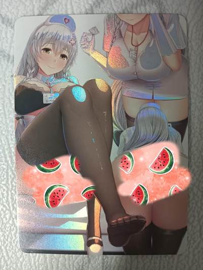 花开卡拍第35期（8月24号周日截拍，品控勿拍!!!拍品不寄存，运费5元，自制卡难免瑕疵，可能存在轻微撞角爆边等出厂瑕疵，品控介意勿拍！） - 角色扮演系列 护士 彩闪