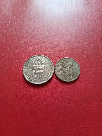【云涧收藏】第五十六场 - 英国1962年6便士、1959年1先令