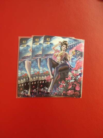 清风卡拍第八期(燎原卡牌为主) - 绝色绘卷(貂蝉)折光三渐变一套