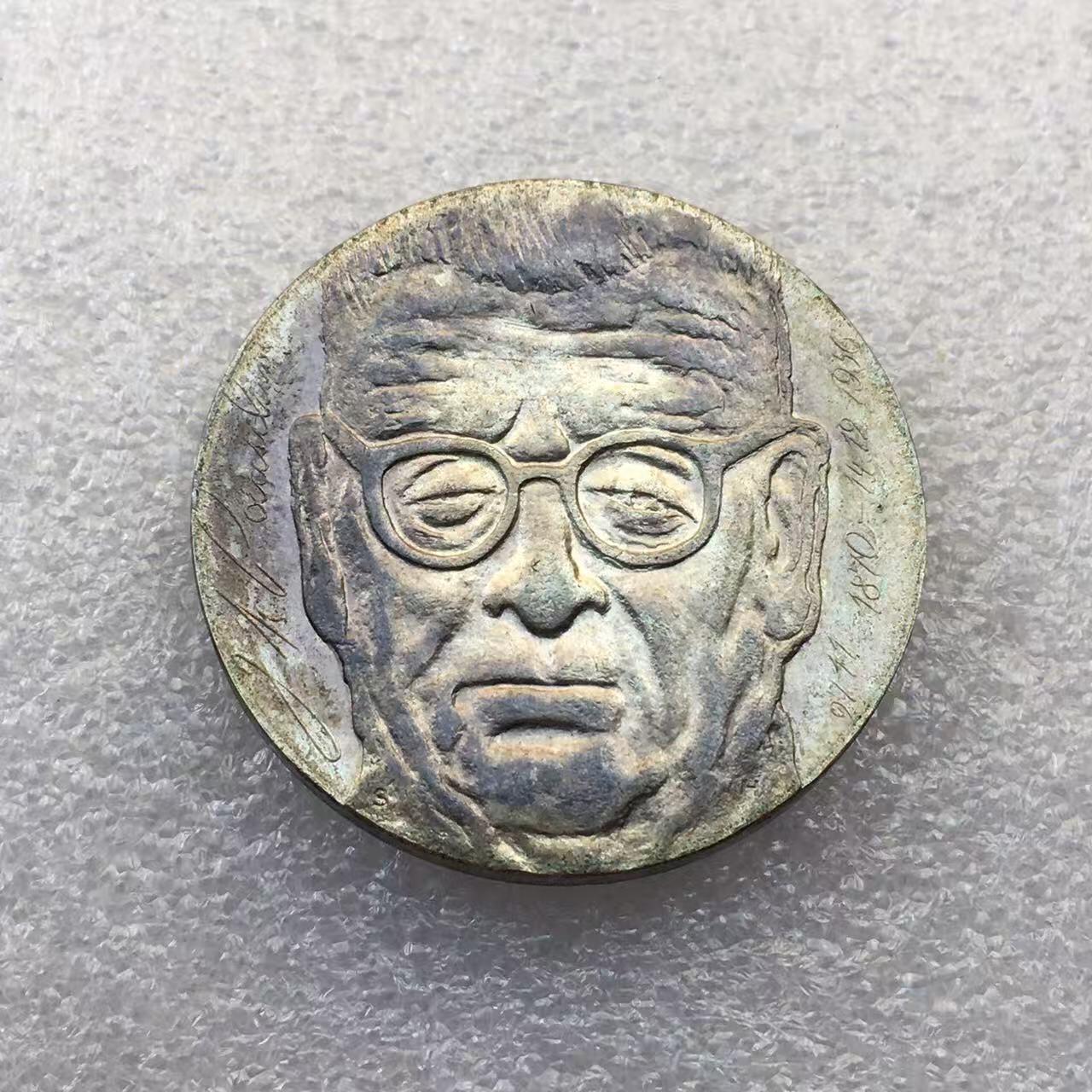 世界钱币专场拍卖 1970年芬兰帕基维总统诞辰10马克银币 22克