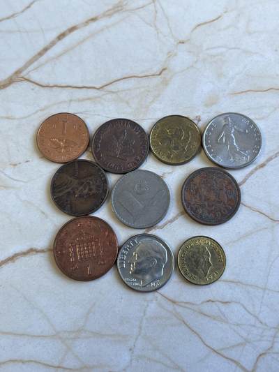 第172期拍卖【长期征集拍品】 - 多个国家发行10枚硬币