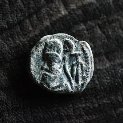 【良泉】第38期【直播场】9月18日晚19.30点开拍！ 组，西方古代钱币、丝路杂项专场  - 公元1-2世纪【埃兰】弗拉特斯，铜币，3.34克