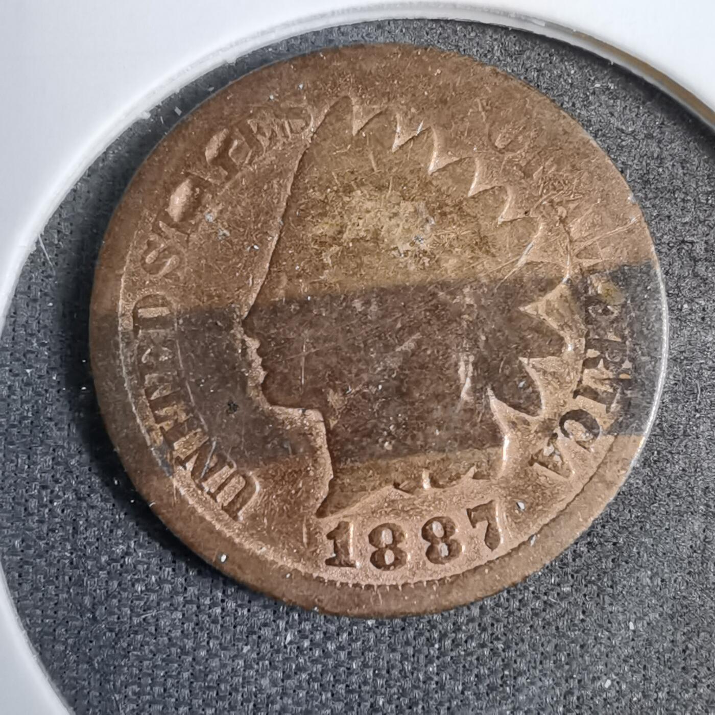 沼泽如烟--第819场 美国1887年一分