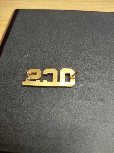 新时代收藏徽章红藏拍卖(第二十四场)  限时回归徽章杂项大合集拍场 美军军官候补学校领章