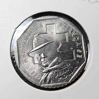KK钱币收藏小铺 第328期 2月预留时间 周末发货 -  法国2法郎纪念币 好品