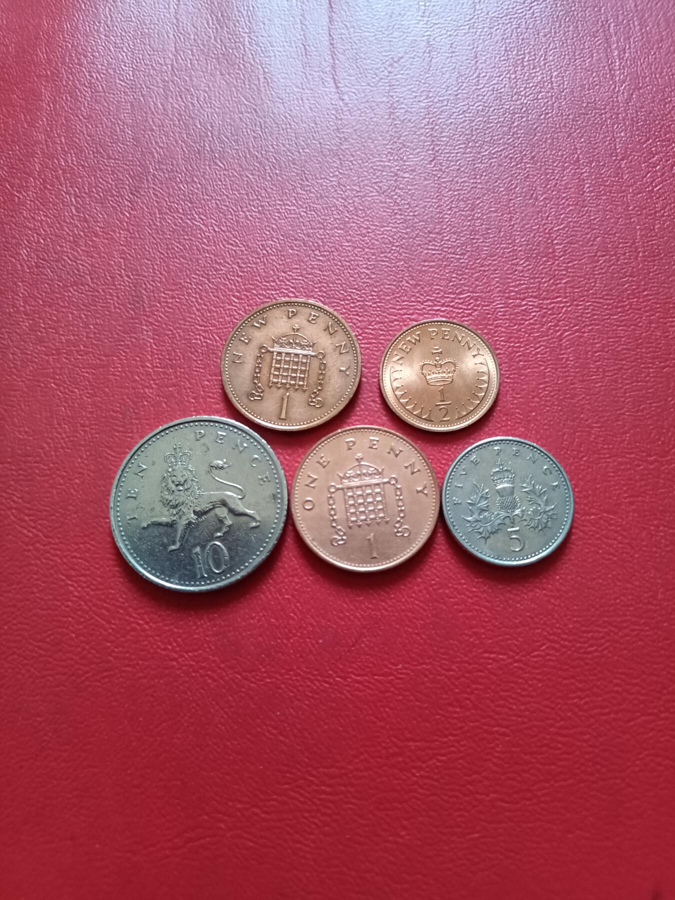 【云涧收藏】第五十六场 英国5枚