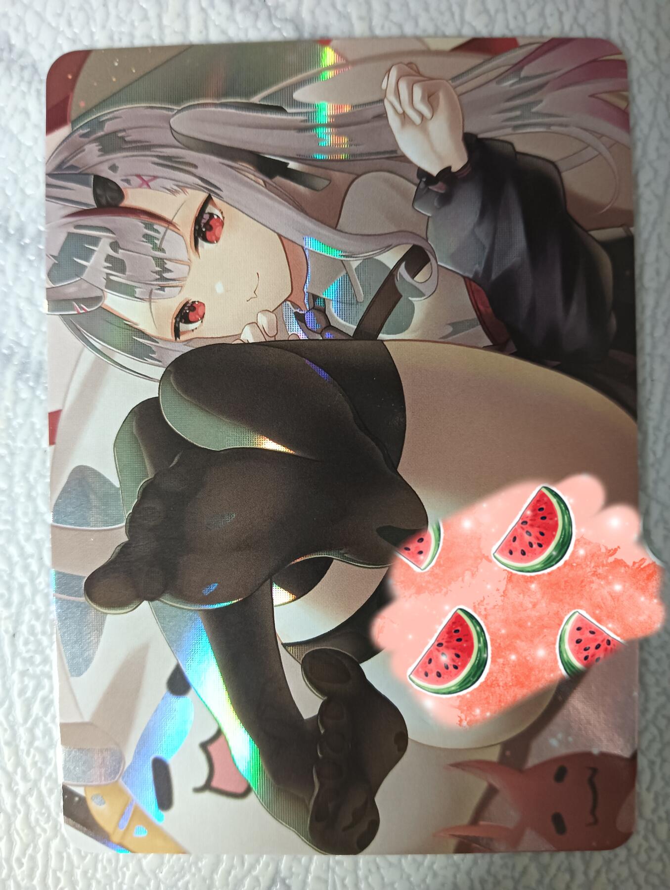 花开卡拍第35期（8月24号周日截拍，品控勿拍!!!拍品不寄存，运费5元，自制卡难免瑕疵，可能存在轻微撞角爆边等出厂瑕疵，品控介意勿拍！） 足欲系列  吸血鬼少女