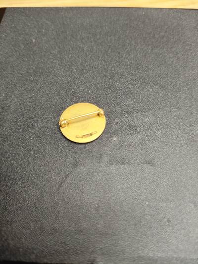 新时代收藏徽章红藏拍卖(第二十四场)  限时回归徽章杂项大合集拍场 50年代美国 周日教会服务十年纪念章 铜制别针珐琅