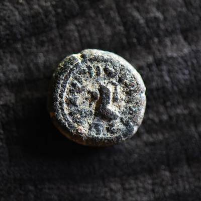【良泉】第38期【直播场】9月18日晚19.30点开拍！ 组，西方古代钱币、丝路杂项专场  - 【少见】【铭文清晰好品】公元106-130年【埃兰】奥罗德斯二世，天空之神贝罗斯（Belos）铜币，3.68克