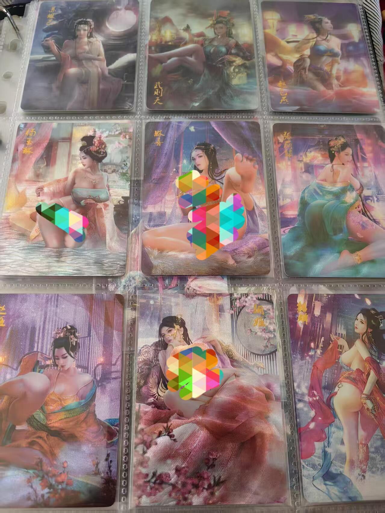 光影卡牌第20期，各家亲签，各家小套，持续收拍品 燎原卡牌 魅系列 粗闪全套19张
