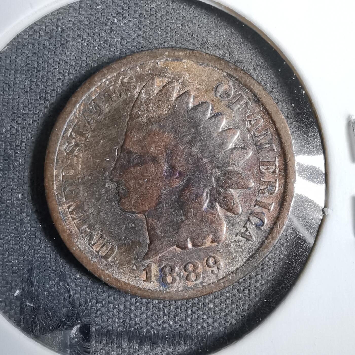 沼泽如烟--第819场 美国1889年一分