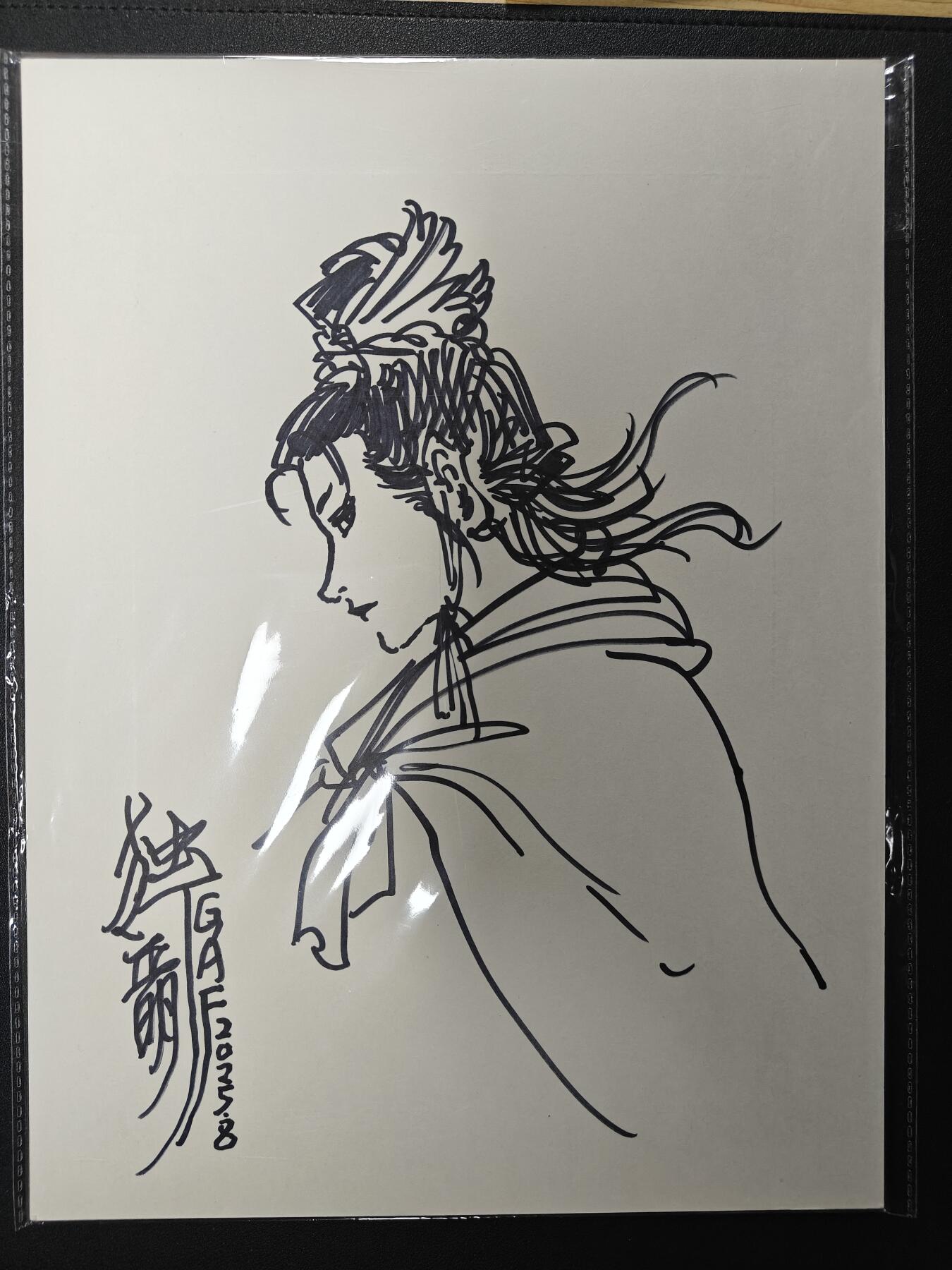天玑星卡拍第116期《8.25周一截拍》持续收拍收评中 满赠卡需备注 【签绘复制画】独行正明 一丈青扈三娘 签绘复制画