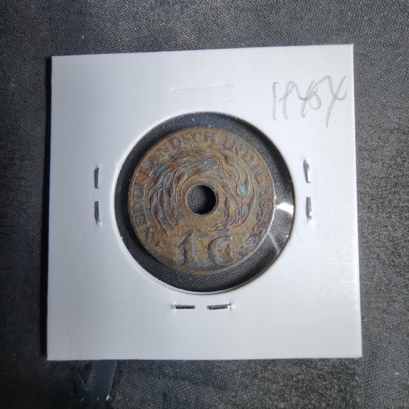 沼泽如烟--第819场 荷属东印度1945年一分