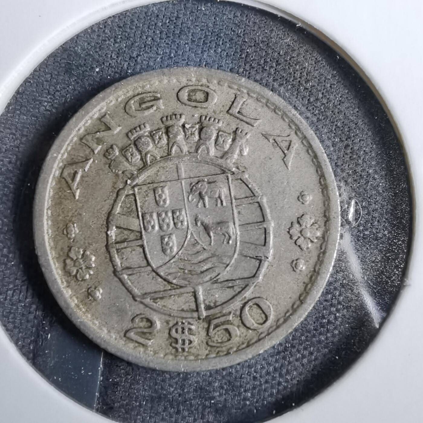 沼泽如烟--第819场 葡属安哥拉1956年2.5埃斯库多