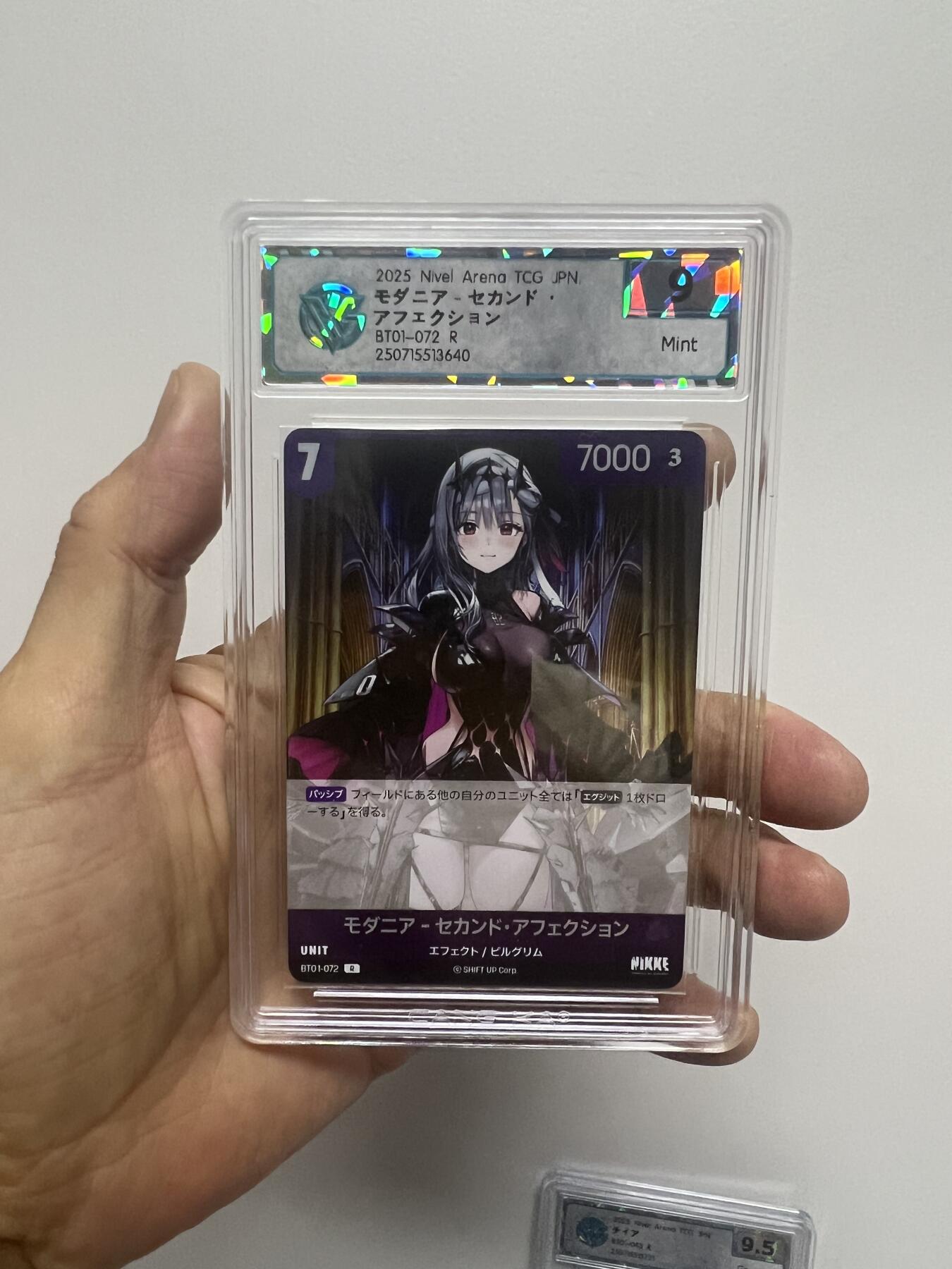 零元拍：日版妹卡 评级高分 2025 胜利女神系列 妮姬 Nivel Arena BT01 五张一起拍 