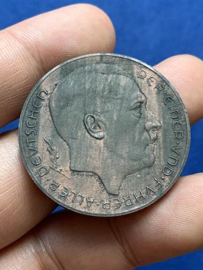 《竞宝斋》第412场 周日，周一，周二，3场连拍 （全场包邮） 帝国入侵奥地利纪念铜章。小胡子系列名誉品，带德国拍卖会纸袋