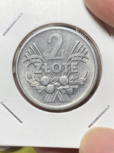 2025年第八十二场(总第一百零八场）外国好品散币(免佣金) - 好品–波兰🇵🇱1960年2兹罗提(二战后第二套，早期无标版)