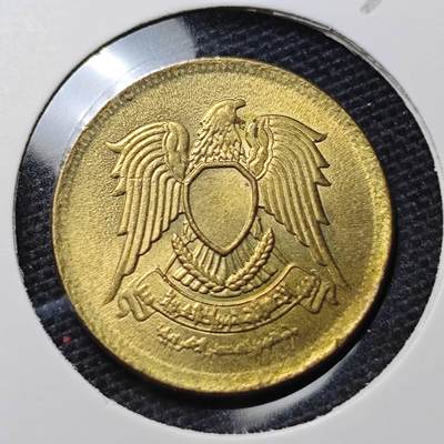 KK钱币收藏小铺 第329期 2月预留时间 周末发货 -  埃及2米利姆铜币 好品