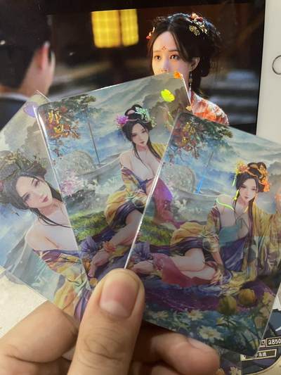燎原，焱卡，魅系列，郑旦彩闪3张小套 - 燎原，焱卡，魅系列，郑旦彩闪3张小套