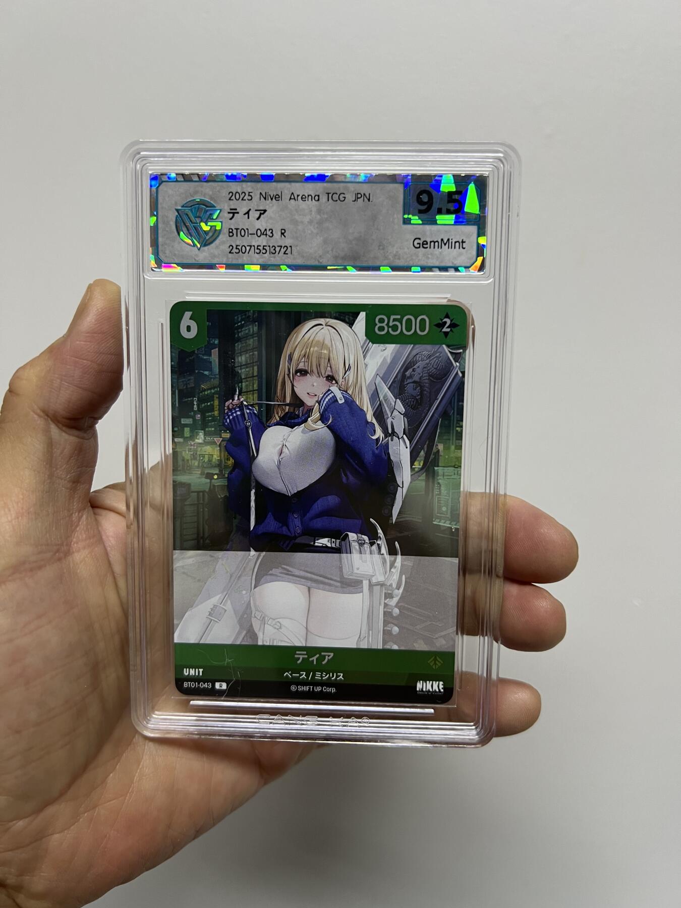 零元拍：日版妹卡 评级高分 2025 胜利女神系列 妮姬 Nivel Arena BT01 五张一起拍 